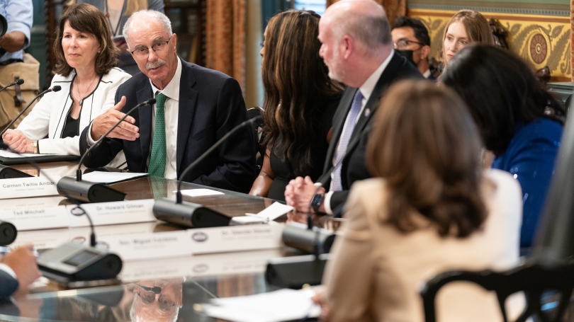 Phil Hanlon at The White House
